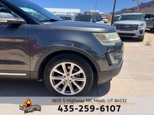 MAGNETIC METALLIC 2016 Ford Explorer Limited
