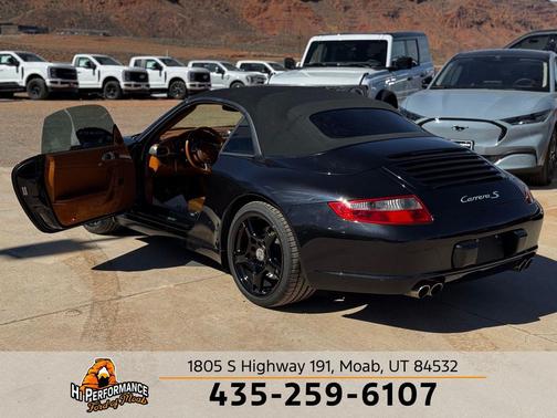 Black 2006 Porsche 911 911 Carrera Cabriolet