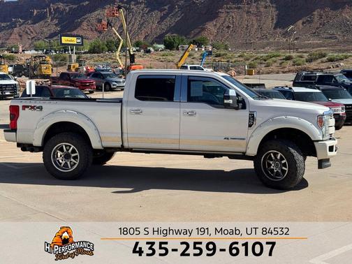 WHITE PLATINUM MET TRI-COAT 2017 Ford F-350 Platinum