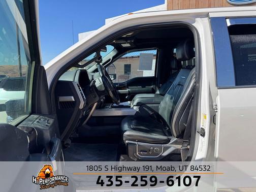 WHITE PLATINUM MET TRI-COAT 2017 Ford F-350 Platinum