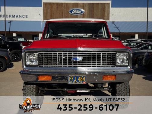 1972 Chevrolet Blazer Base
