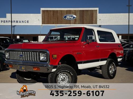 1972 Chevrolet Blazer Base