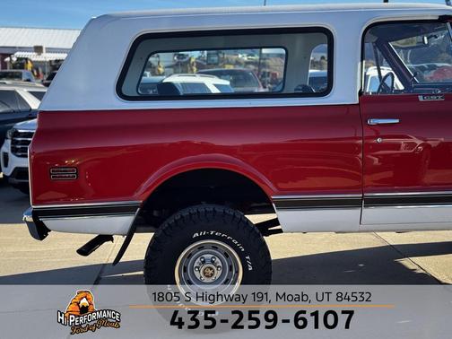 1972 Chevrolet Blazer Base