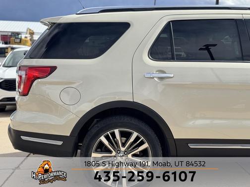 2018 Ford Explorer Platinum