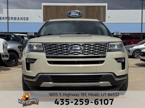 2018 Ford Explorer Platinum