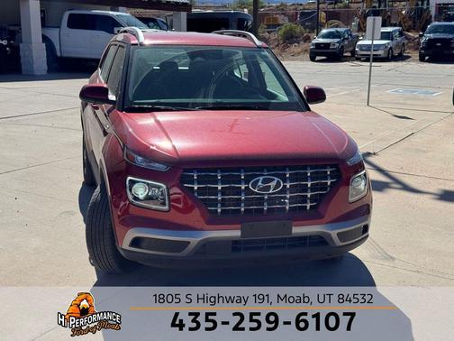 Ultimate Red 2024 Hyundai VENUE Limited
