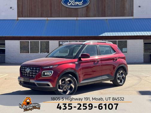 Ultimate Red 2024 Hyundai VENUE Limited