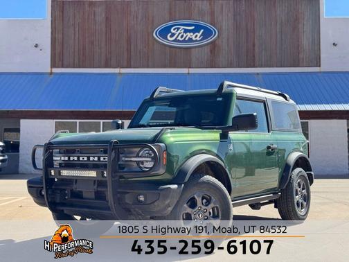 ERUPTION GREEN METALLIC 2024 Ford Bronco Big Bend