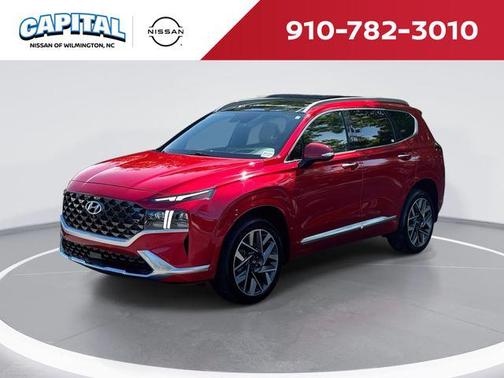 Calypso Red 2021 Hyundai SANTA FE Calligraphy