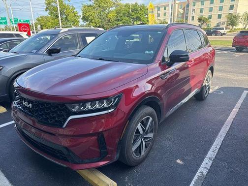 Passion Red Tintcoat 2022 Kia Sorento S
