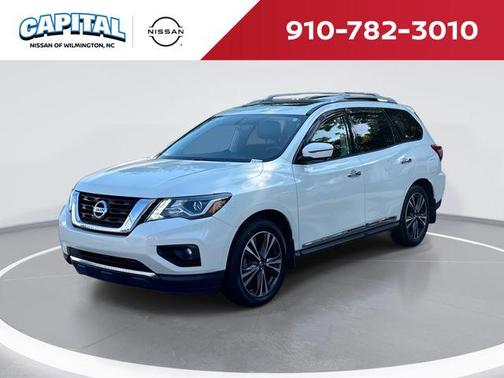 Pearl White 2017 Nissan Pathfinder Platinum