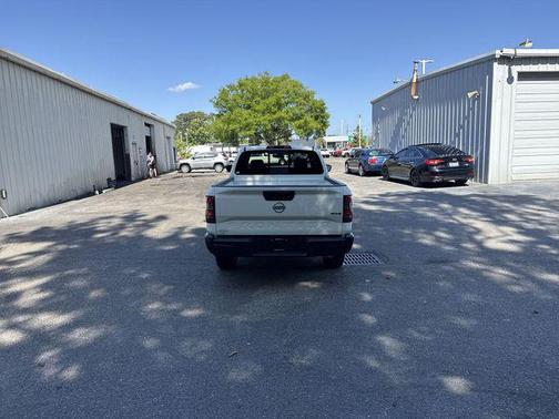 Glacier White 2026 Nissan Frontier S