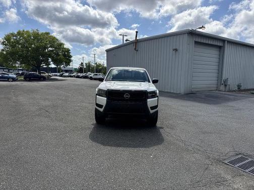 Glacier White 2026 Nissan Frontier S