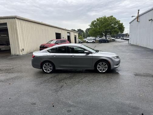 Billet Silver Metallic Clearcoat 2015 Chrysler 200 Limited