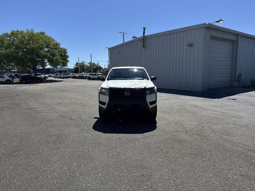 Glacier White 2026 Nissan Frontier S