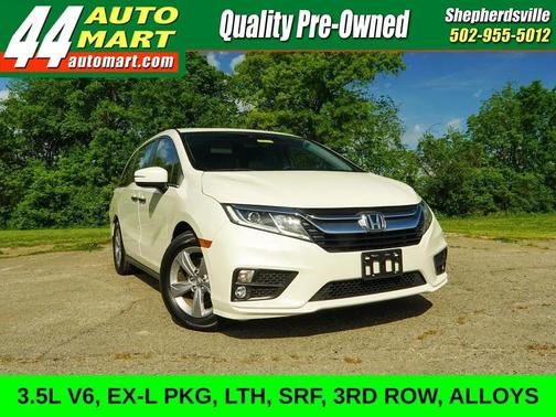 White Diamond Pearl 2019 Honda Odyssey EX-L