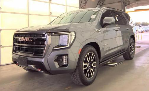 Satin Steel Metallic 2021 GMC Yukon 4WD AT4