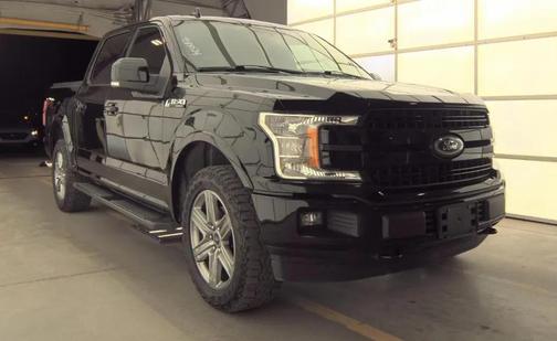 Shadow Black 2018 Ford F-150 Lariat