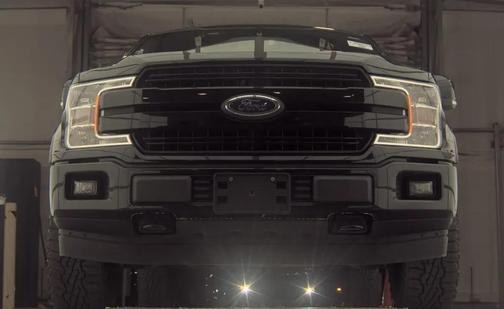 Shadow Black 2018 Ford F-150 Lariat