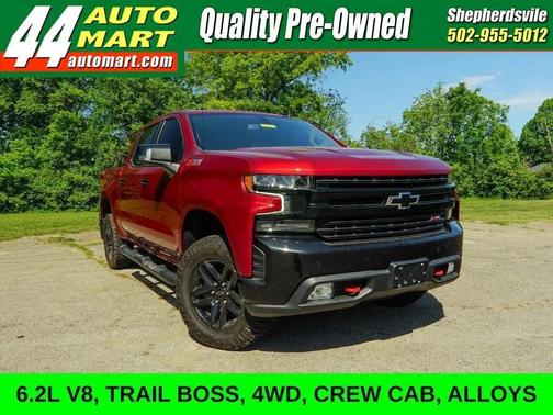 Cherry Red Tintcoat 2021 Chevrolet Silverado 1500 LT Trail Boss