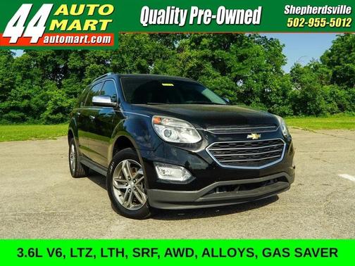 Black 2016 Chevrolet Equinox LTZ