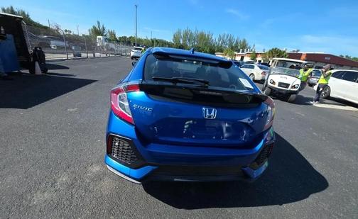 Aegean Blue Metallic 2018 Honda Civic EX