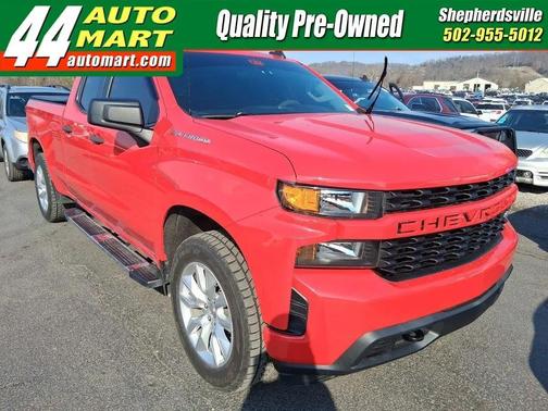 Red 2019 Chevrolet Silverado 1500 Custom