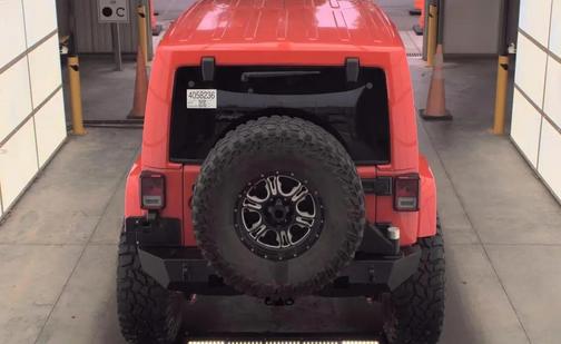 Firecracker Red Clearcoat 2017 Jeep Wrangler Unlimited Rubicon