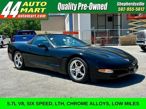 Black 2004 Chevrolet Corvette Base