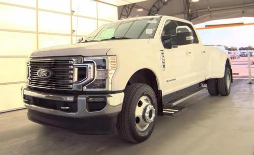 Star White Metallic Tri-Coat 2021 Ford F-350 Lariat