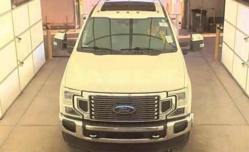 Star White Metallic Tri-Coat 2021 Ford F-350 Lariat