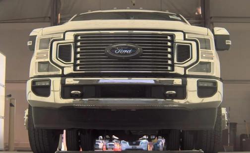 Star White Metallic Tri-Coat 2021 Ford F-350 Lariat
