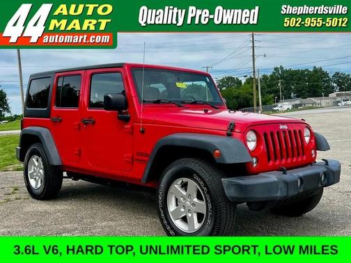 Firecracker Red Clear Coat 2015 Jeep Wrangler Unlimited Sport