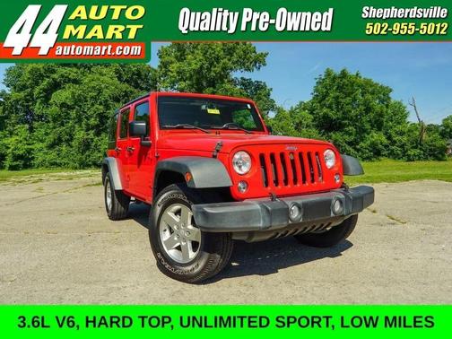 Firecracker Red Clear Coat 2015 Jeep Wrangler Unlimited Sport