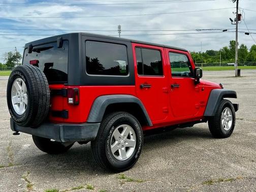 Firecracker Red Clear Coat 2015 Jeep Wrangler Unlimited Sport