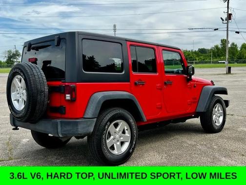 Firecracker Red Clear Coat 2015 Jeep Wrangler Unlimited Sport