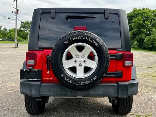 Firecracker Red Clear Coat 2015 Jeep Wrangler Unlimited Sport