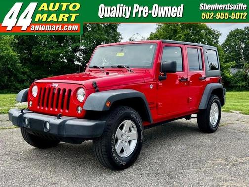 Firecracker Red Clear Coat 2015 Jeep Wrangler Unlimited Sport