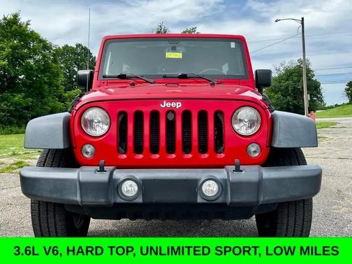 Firecracker Red Clear Coat 2015 Jeep Wrangler Unlimited Sport
