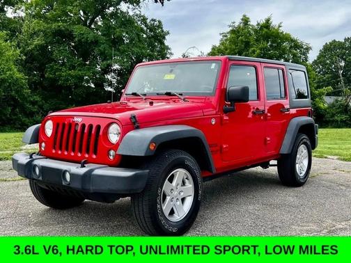 Firecracker Red Clear Coat 2015 Jeep Wrangler Unlimited Sport