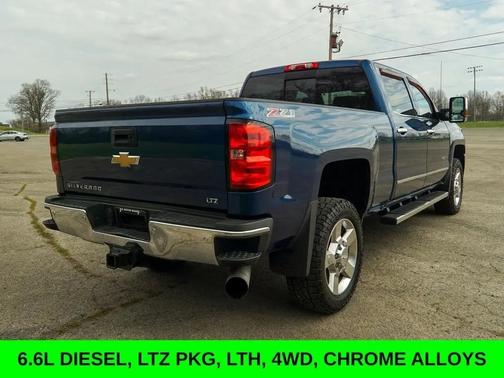 Deep Ocean Blue Metallic 2016 Chevrolet Silverado 2500 LTZ