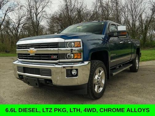 Deep Ocean Blue Metallic 2016 Chevrolet Silverado 2500 LTZ