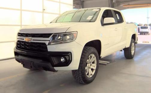 Summit White 2022 Chevrolet Colorado LT