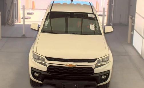 Summit White 2022 Chevrolet Colorado LT