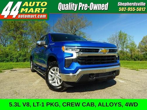 Blue 2023 Chevrolet Silverado 1500 LT
