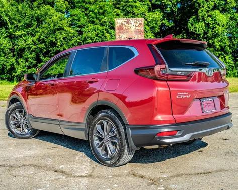 Radiant Red Metallic 2021 Honda CR-V AWD EX-L
