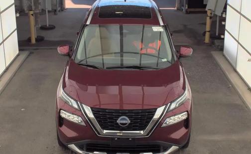 Scarlet Ember Tintcoat 2023 Nissan Rogue Platinum