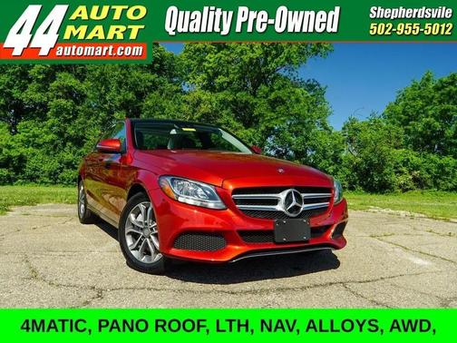 designo Cardinal Red Metallic 2016 Mercedes-Benz C-Class C 300 4MATIC