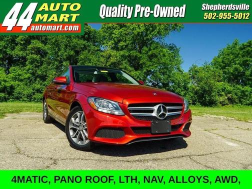 designo Cardinal Red Metallic 2016 Mercedes-Benz C-Class C 300 4MATIC
