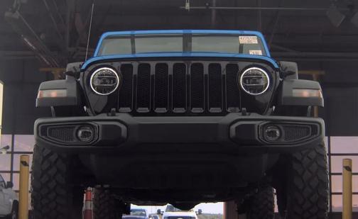 Hydro Blue Pearlcoat 2022 Jeep Wrangler Willys